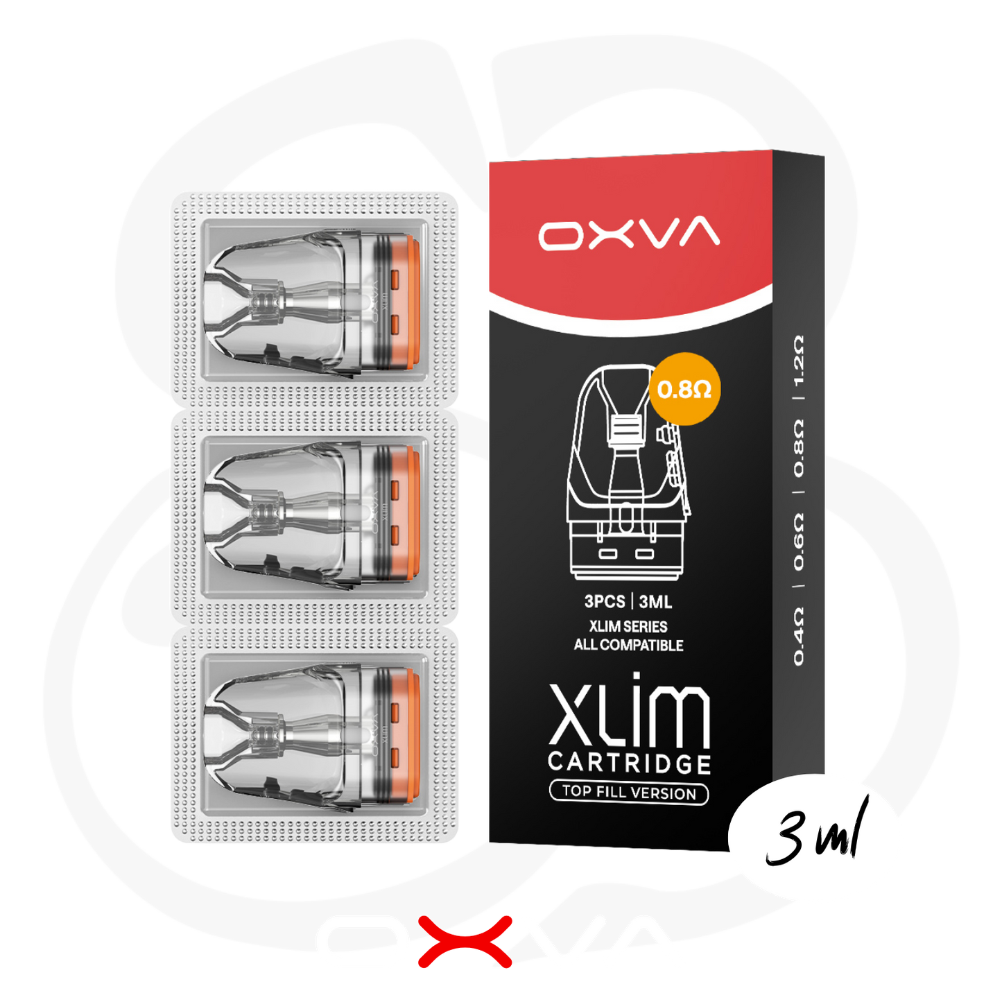 Pod XLIM Top Fill 3 ml  (Pack de 3)