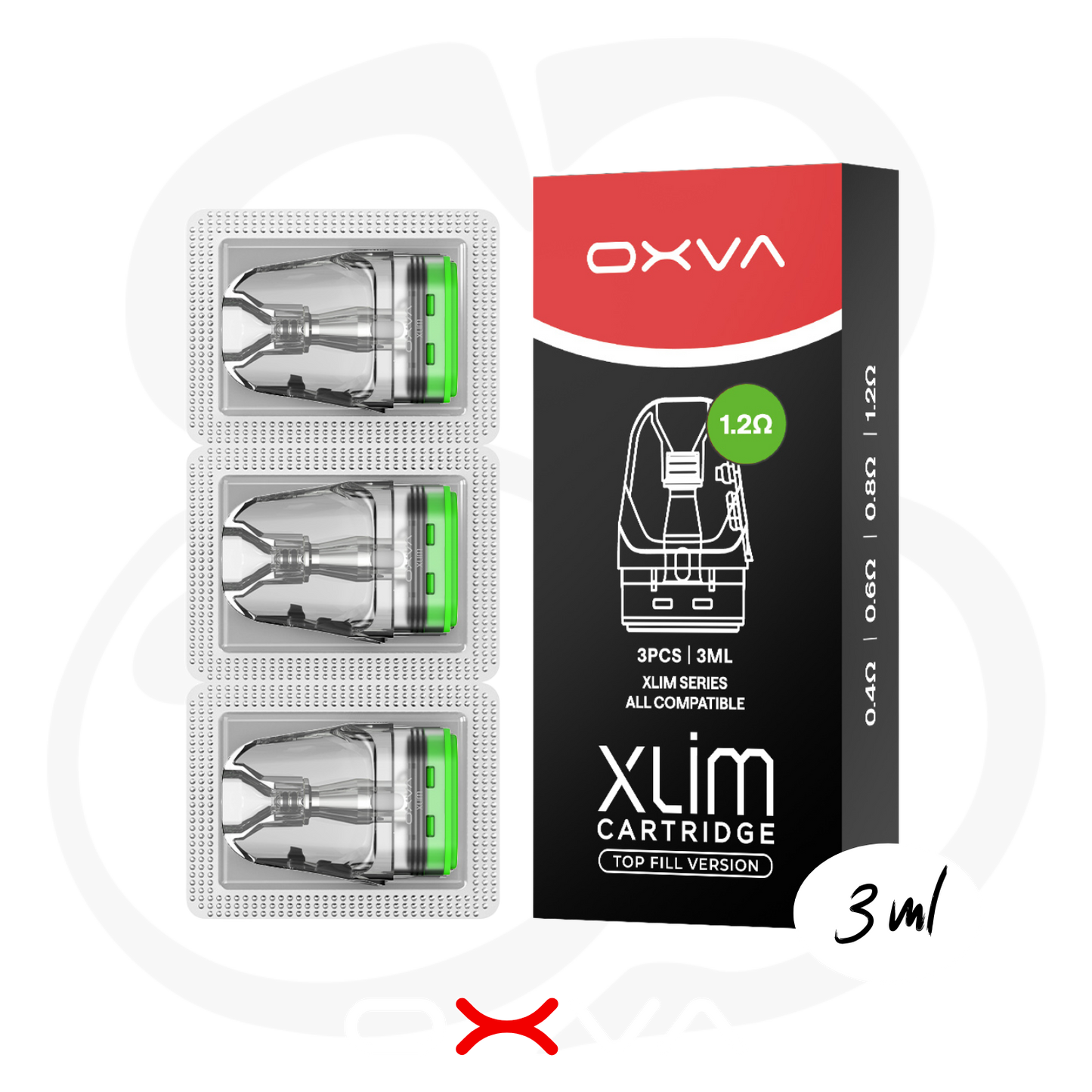 Pod XLIM Top Fill 3 ml  (Pack de 3)