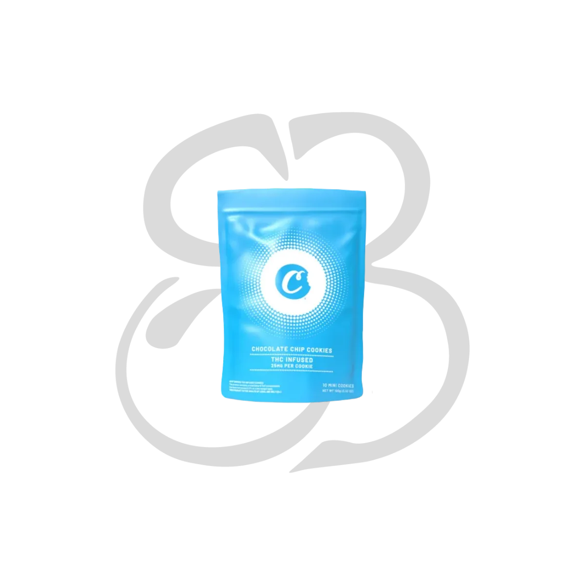 Sachet de 10 cookies chocolat COOKIES avec dosage indiqué de 20 mg par cookie, soit 200 mg au total