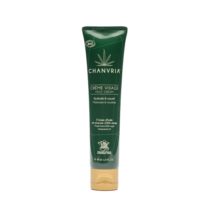 Crème Visage Chanvre Bio – Hydratante & Éclat | 40 ml - Rituel - SaBulle