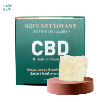 Savon Surgras CBD – Nettoyage Doux Apaisant | 90 g - Rituel - SaBulle