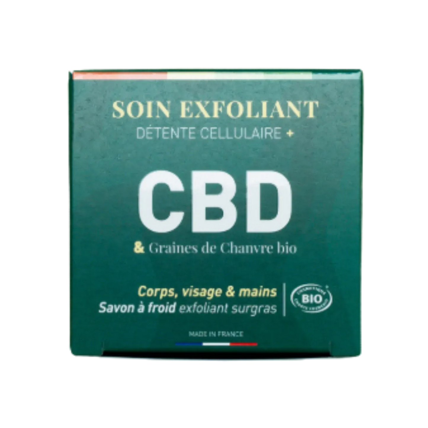 Savon Exfoliant CBD – Gommage Doux | 90 g - Rituel - SaBulle