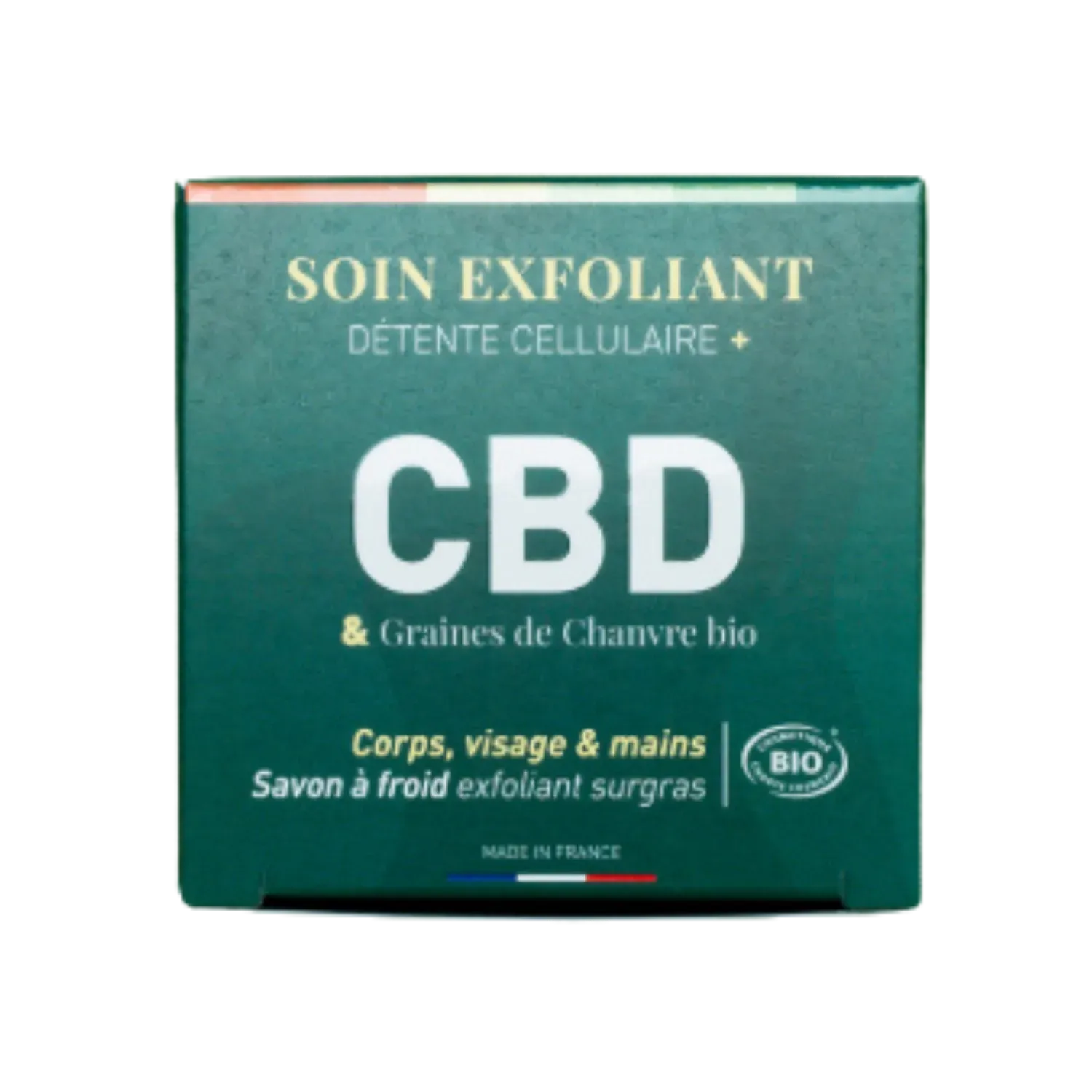 Savon Exfoliant CBD – Gommage Doux | 90 g - Rituel - SaBulle