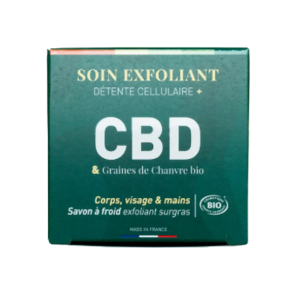 Savon Exfoliant CBD – Gommage Doux | 90 g - Rituel - SaBulle