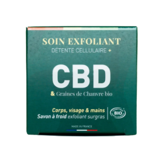 Savon Exfoliant CBD – Gommage Doux | 90 g - Rituel - SaBulle