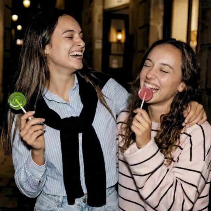 Sucette THC PUFFY Kiwi Fruit vue detail