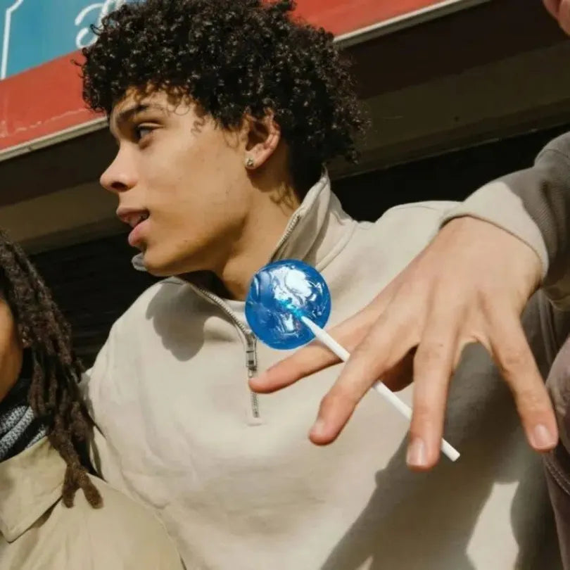 Sucette THC PUFFY Papa’s Beard vue detail