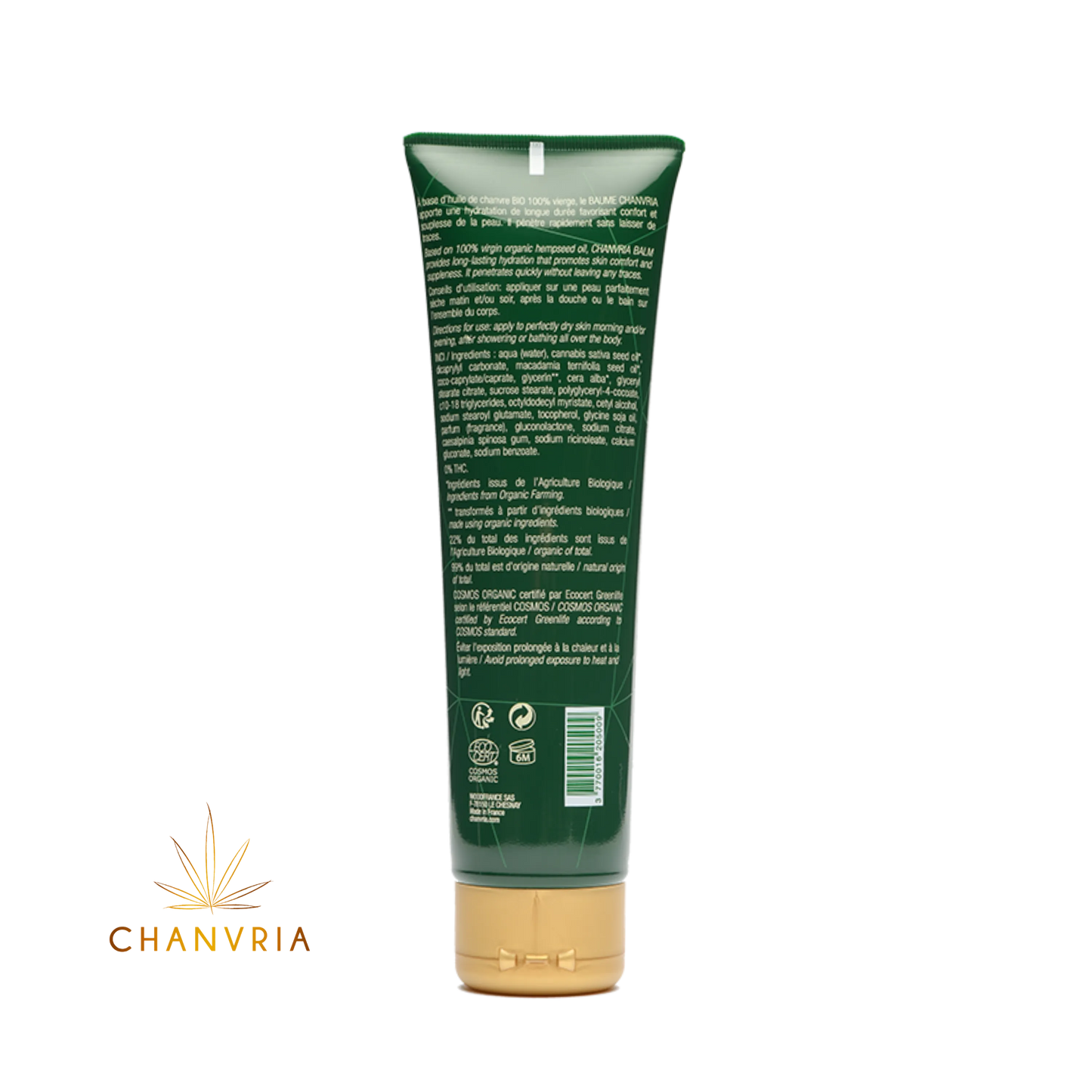 Baume Corps Chanvre Bio – Hydratation & Éclat | 150ml - Rituel - SaBulle